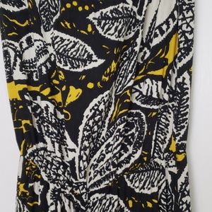 J.B.S. Other - J.B.S. Strapless Jumpsuit blk,white,gold leaves J.B.S. Other - J.B.S. Strapless Jumpsuit blk,white,gold leaves